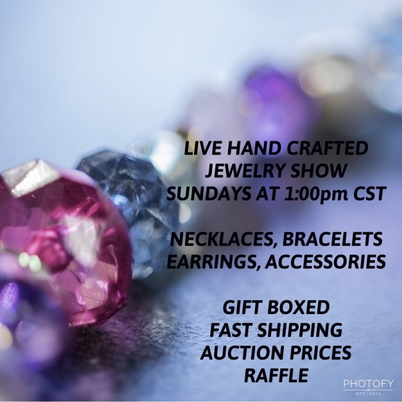 HAND CRAFTED SHOULDER DUSTER EARRINGS Black Blue Red Orange Yellow Peace Signs - Picture 10 of 14